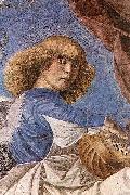 Melozzo da Forli, One of Melozzo famous angels from the Basilica dei Santi Apostoli